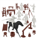 BMC Toys Classic Marx Colonial Characters Soft-White Color Playset Vignette