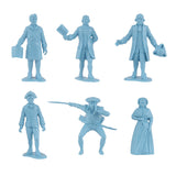 BMC Toys Classic Marx Paul Revere Figures Powder Blue color Close Up View