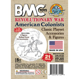 BMC Toys Classic Marx Colonial Characters Cream-White Color Playset Insert Art