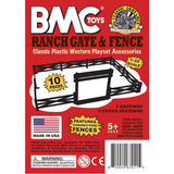 BMC Toys Classic Marx Fence Ranch White Color Insert Art Card