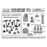 BMC Toys Classic Louis Marx and Co Mad Scientist Lab Accessories Sticker Instructions