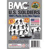 BMC Toys Classic Marx WW2 Marines Gray Insert Art