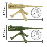 BMC Toys Classic Mpc Army MGs Tan OD Green Scale