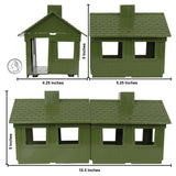 BMC Classic MPC Bunkhouse Cabin OD Green Color Scale