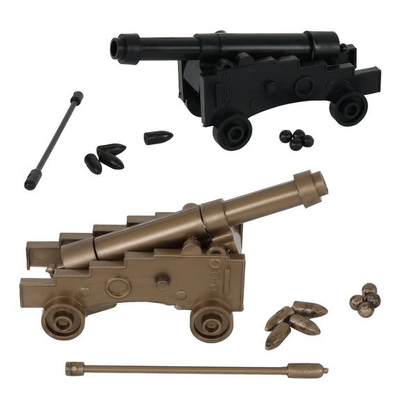 BMC Classic MPC Naval Cannon 2pc Black and Bronze Color Vignette