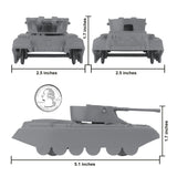 BMC Toys Classic Payton Tanks Gray Scale