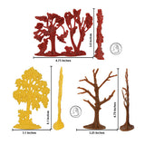 BMC Toys Classic Toy Soldiers Accessory Trees Fall Playset Accessories Scale