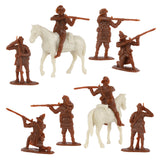 BMC CTS FIW Brown Frontiersmen Figures Close-up Views