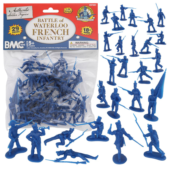 BMC CTS Waterloo French Infantry Blue 29pc Main Image