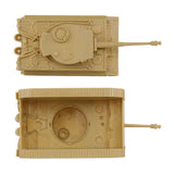 BMC Toys Classic Toy Soldiers WW2 Tank German Tiger Tank Tan Top Bottom View