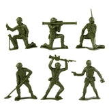 Tim Mee Toy Olive Green Big Jumbo Soldiers Close Up View