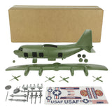 Tim Mee Toy AC-130 Hercules Airplane OD Green Parts