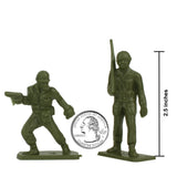 Tim Mee Toy WW2 Plastic Army Men DK Novelties Olive Green Scale 