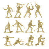 BMC Toys Classic Desert Storm US and Iraq Soldier Figures Scale