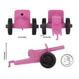 Tim Mee Toy M3 Artillery Anti-Tank Cannon Pink Scale