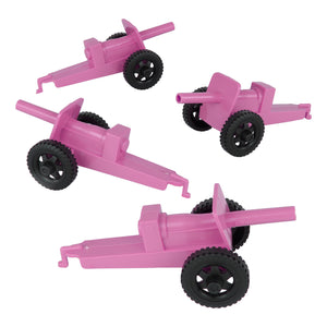 Tim Mee Toy M3 Artillery Anti-Tank Cannon Pink Vignette