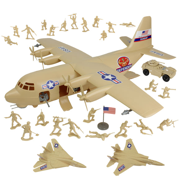 Tim Mee Toy C130 Hercules Tan Main