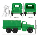 Tim Mee Toy 2.5 Ton Cargo Truck Medium Green Scale