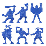 Tim Mee Toy Fantasy Figures Blue Color Figure Close Up Back View