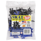 Tim Mee Toy Blue Swat Police Figures Blue & Black Package