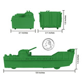 BMC Toys Classic Marx Landing Craft Green Scale