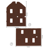 BMC Toys Farm House Brown Scale