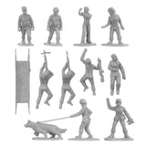 BMC Toys Plastic Army Women Gray B