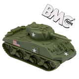 BMC Toys Sherman Tank OD Green Main