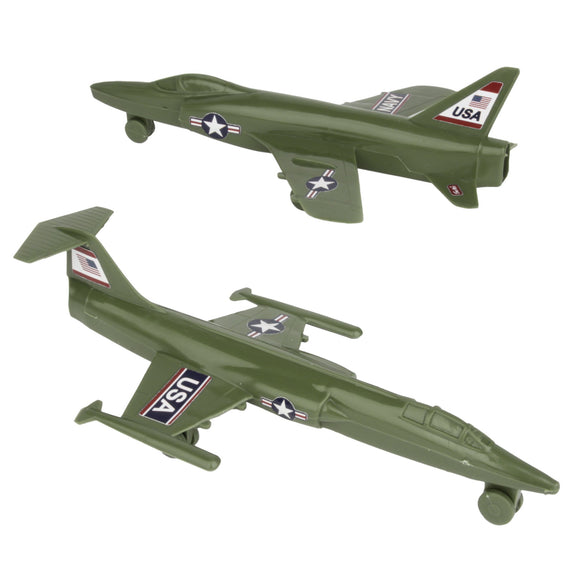 Tim Mee Toy Jets Cold War Olive