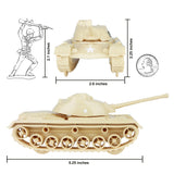 Tim Mee Toy Tank Tan Scale