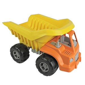 Tm Heavy Haulers 15In Dump Truck Orange Yelo