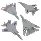 Tim Mee Toy Combat Jets Gray Vignette