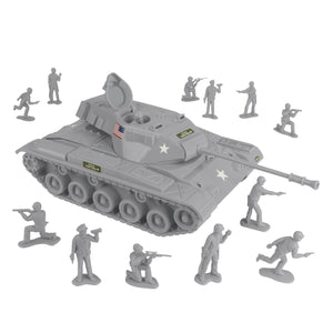 Tim Mee Toy Walker Bulldog Tank Gray Vignette