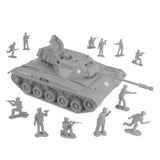 Tim Mee Toy Walker Bulldog Tank Gray Vignette